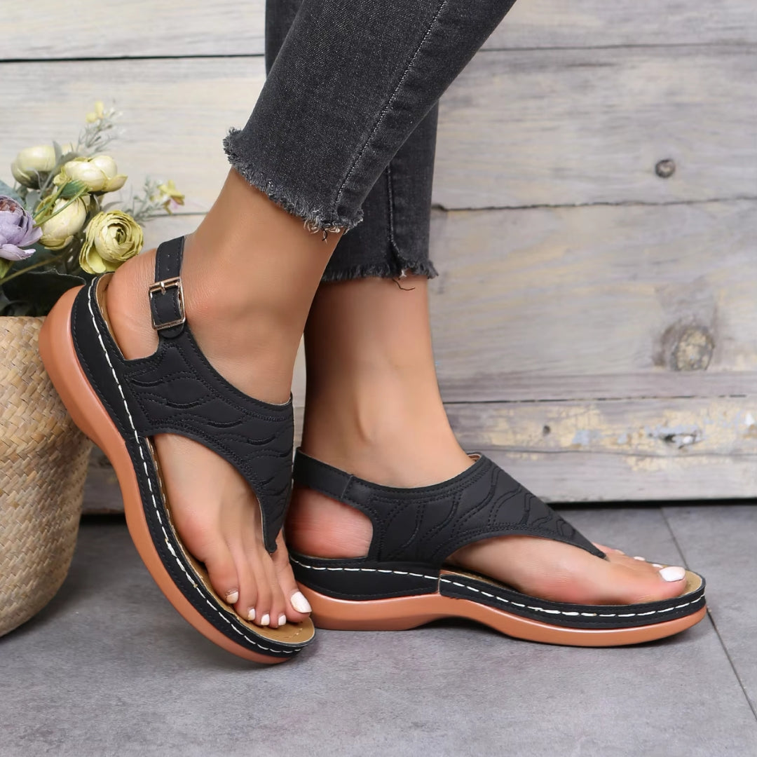 Elya - Sandales ergonomiques confortables pour femme