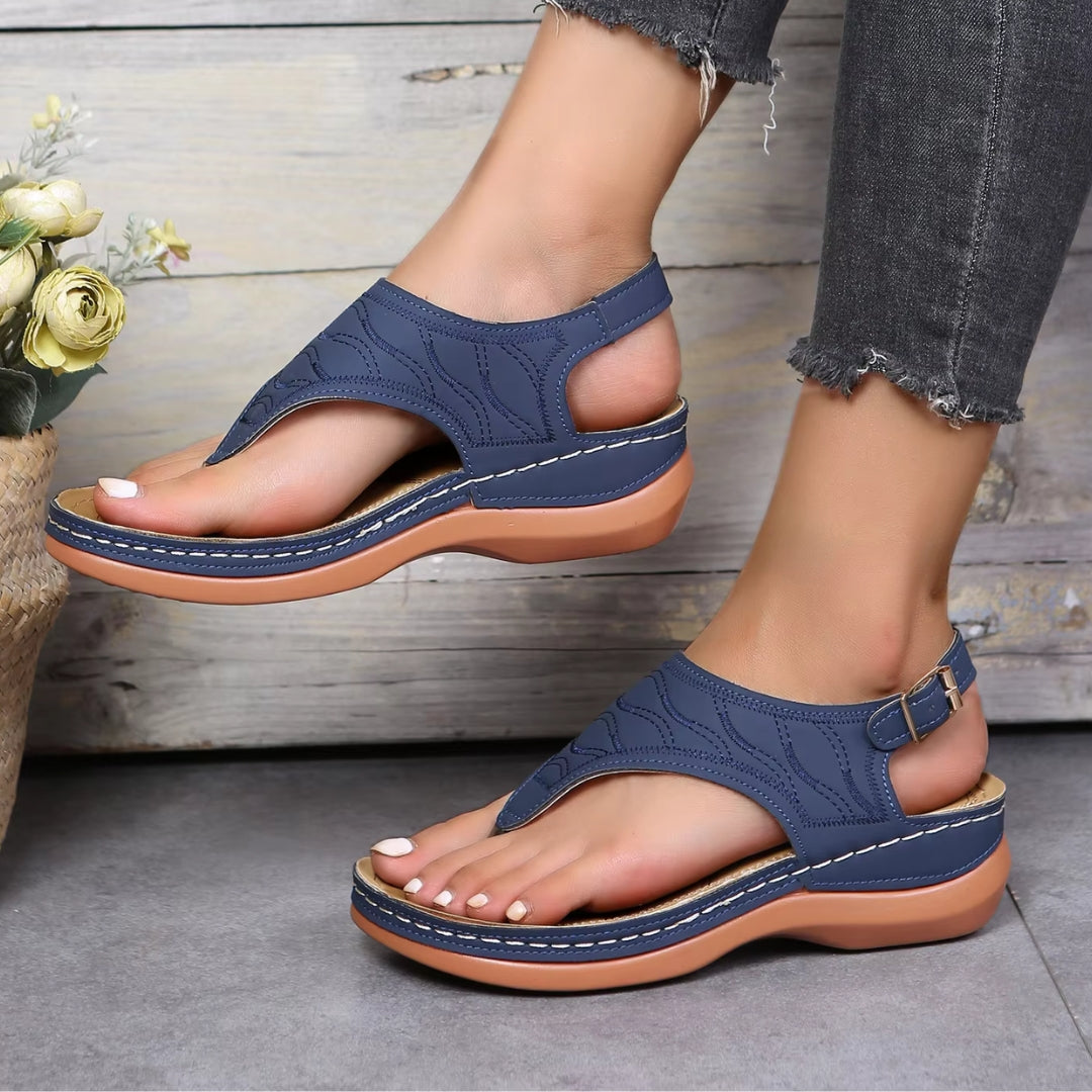 Elya - Sandales ergonomiques confortables pour femme