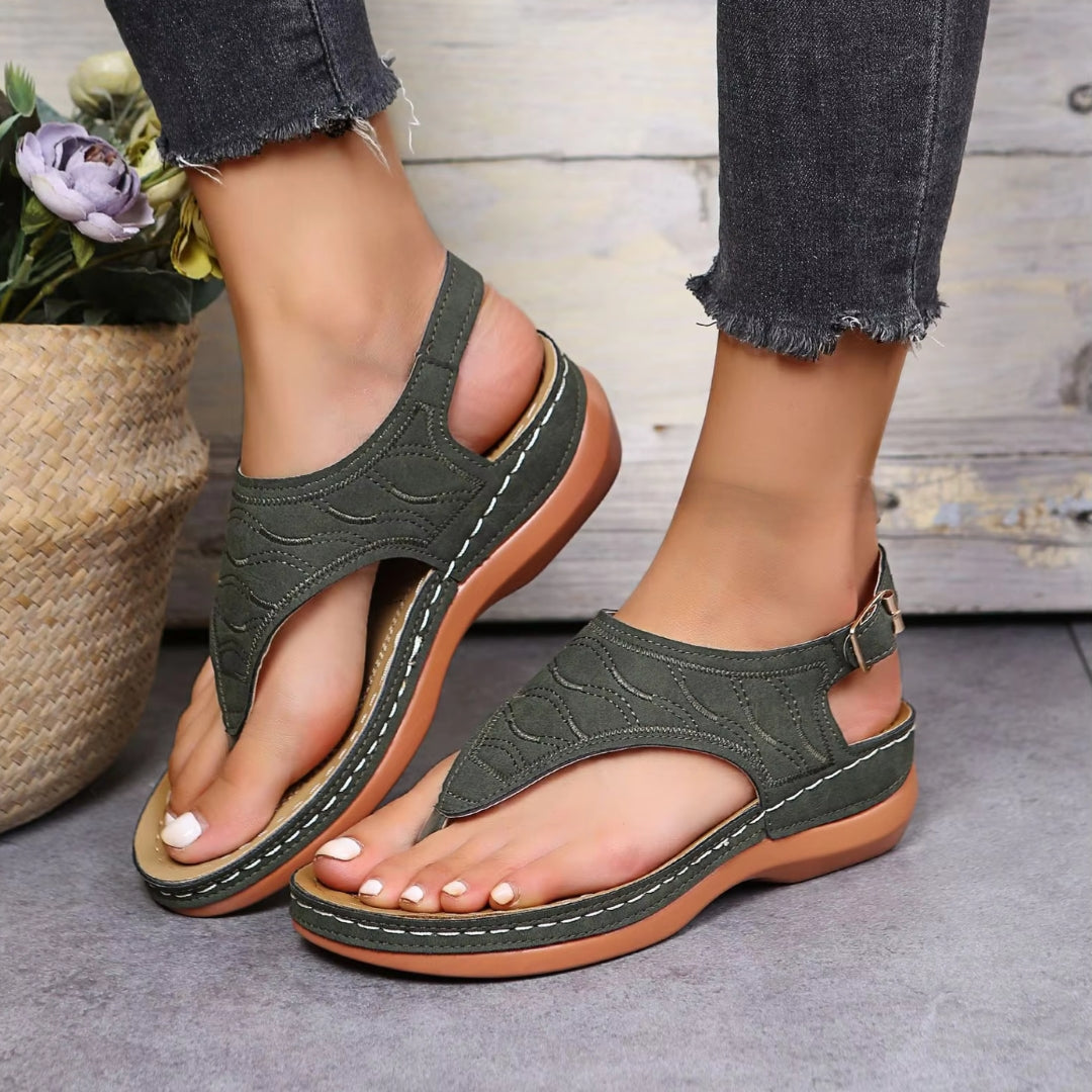 Elya - Sandales ergonomiques confortables pour femme