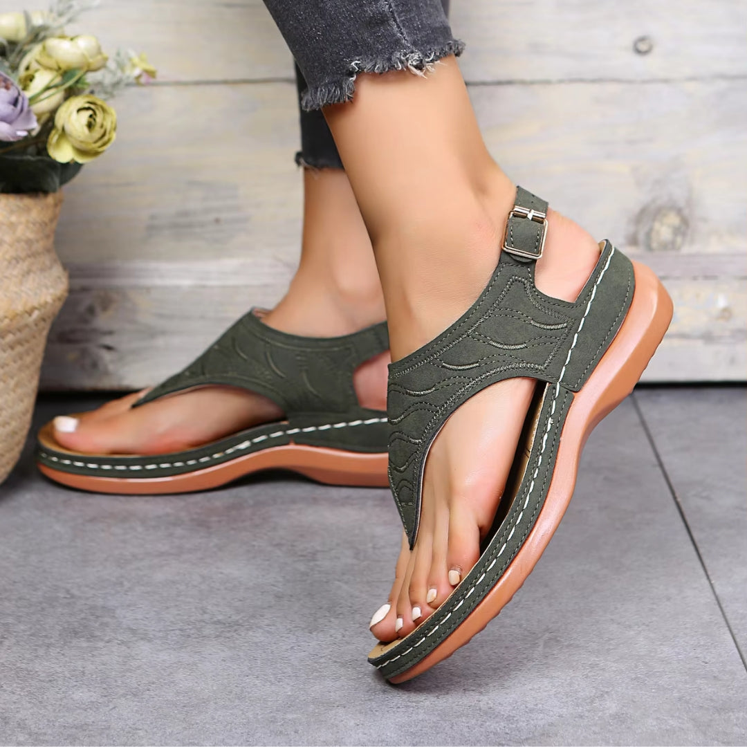 Elya - Sandales ergonomiques confortables pour femme