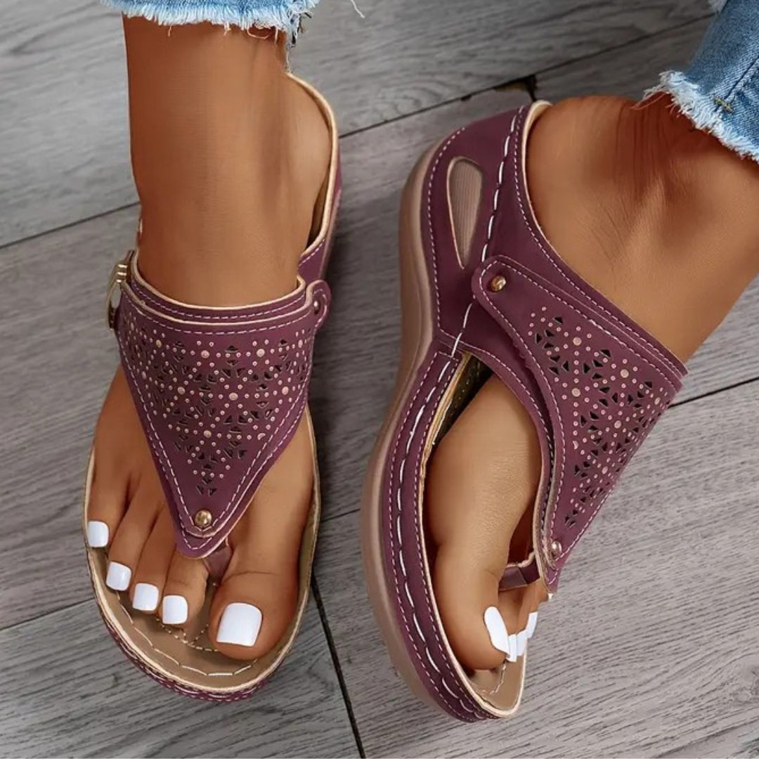 Amalia - Sandales ergonomiques confortables pour femme