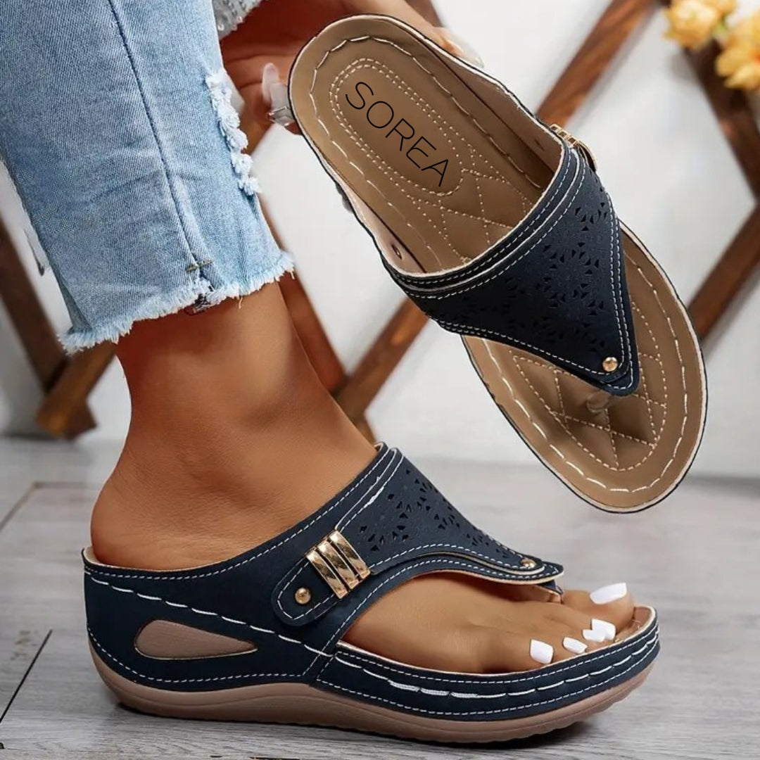 Amalia - Sandales ergonomiques confortables pour femme