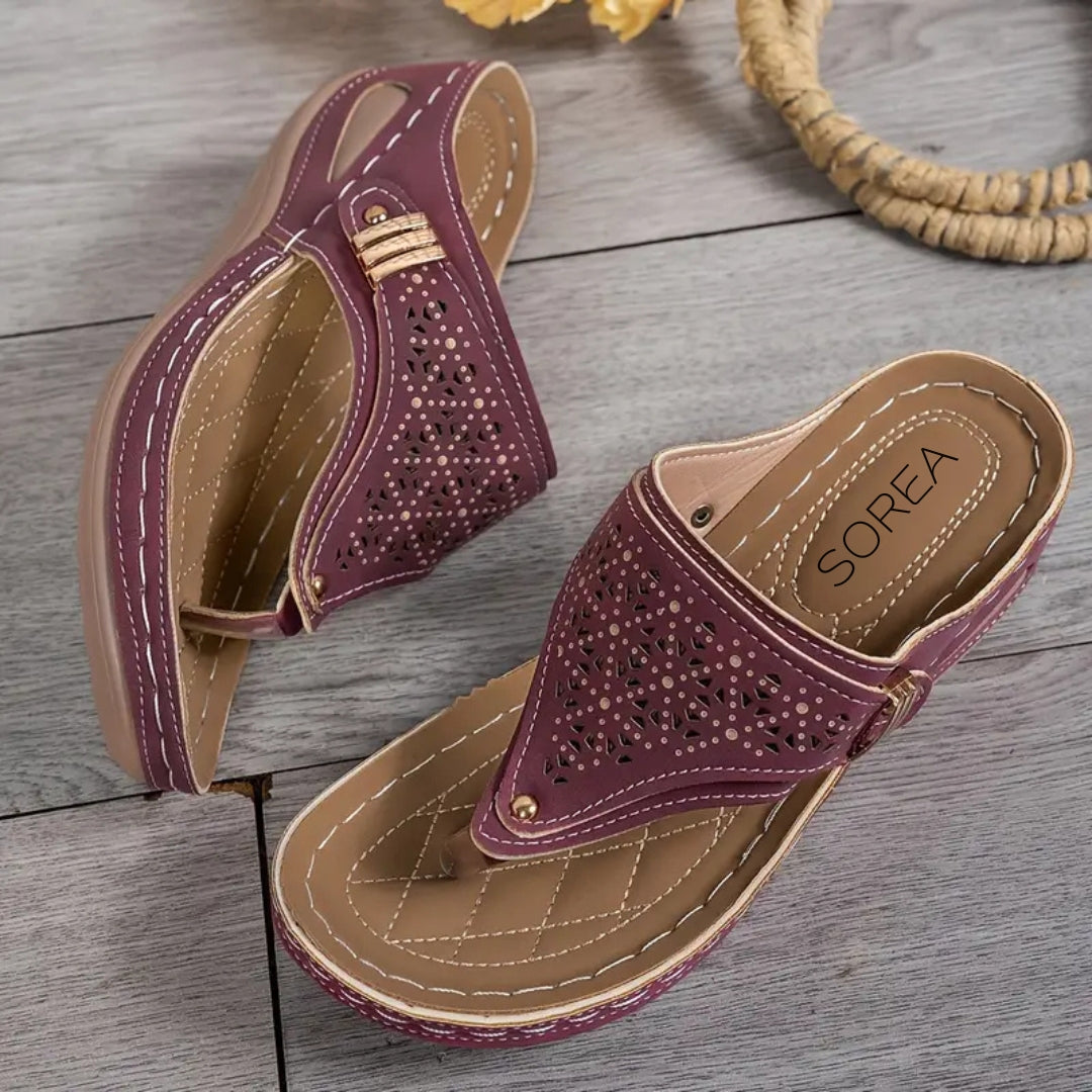 Amalia - Sandales ergonomiques confortables pour femme