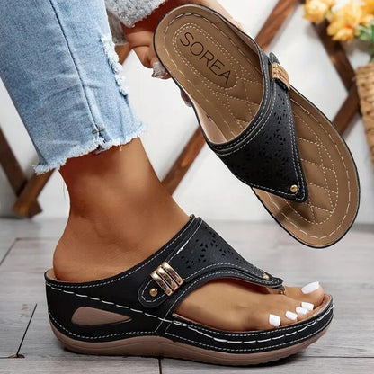 Amalia - Sandales ergonomiques confortables pour femme