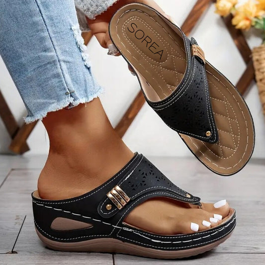 Amalia - Sandales ergonomiques confortables pour femme