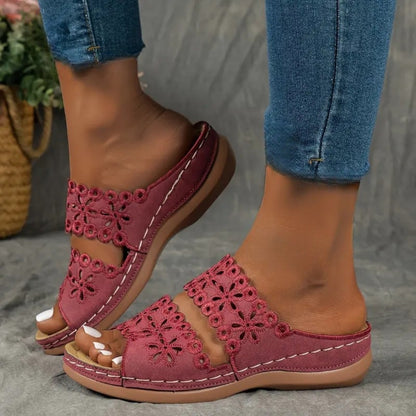 Alba - Sandales ergonomiques confortables pour femme