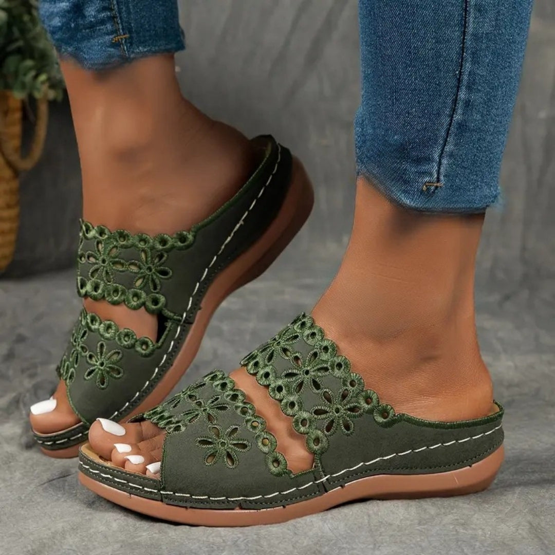 Alba - Sandales ergonomiques confortables pour femme