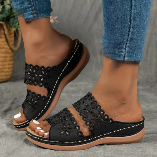 Alba - Sandales ergonomiques confortables pour femme