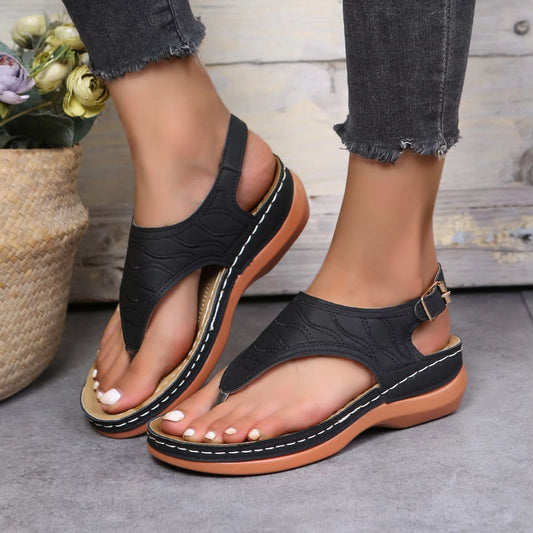 Elya - Sandales ergonomiques confortables pour femme