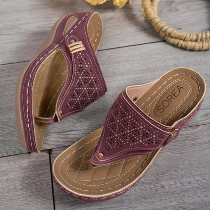 Amalia - Sandales ergonomiques confortables pour femme